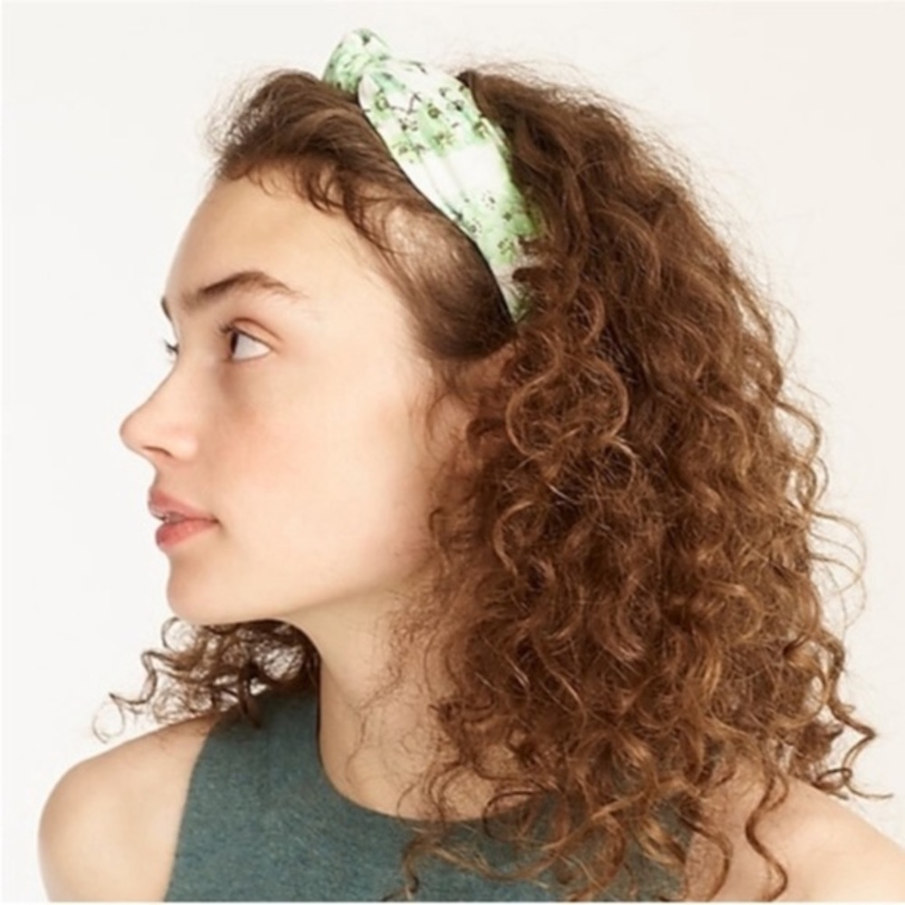 J. Crew Turban Knot Headband in Green *NEW*